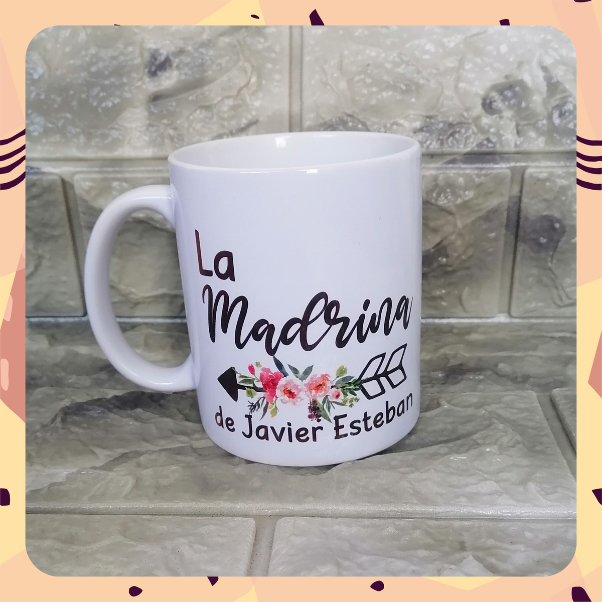 Tazas para petición de Padrinos